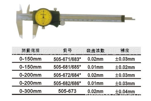 带表卡尺-三丰数显卡尺,品保 测量仪器 游标卡