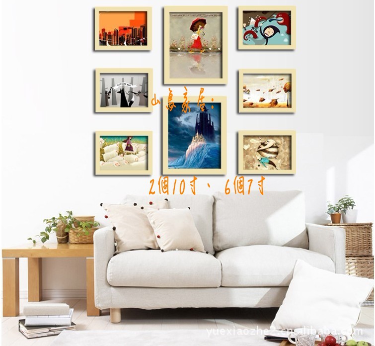 【8a照片墙模板纸 照片墙模板纸 聊城 相框墙 