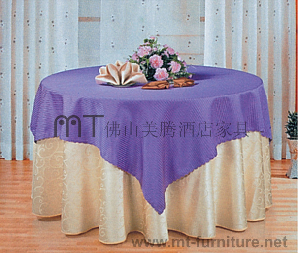 【酒店餐桌布套 圆桌台布宴会配套餐桌椅 批发】价格,厂家,图片,桌类,佛山市南海区西樵美腾金属家具厂-马可波罗网