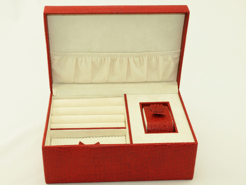 【厂家定制生产高档PU手表包装盒礼品盒珠宝