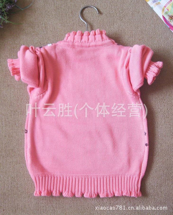 童毛衣批发 韩版 女童毛衣 女宝宝针织衫 婴幼儿