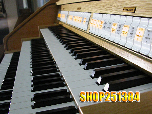 键盘类乐器-德国乐博三排键电子管风琴(巴赫 b