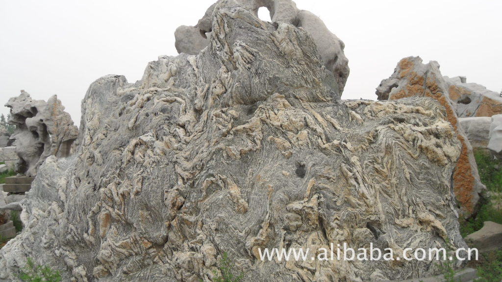 假山石 园林石 自然石奇石 怪石 石材图片,假山