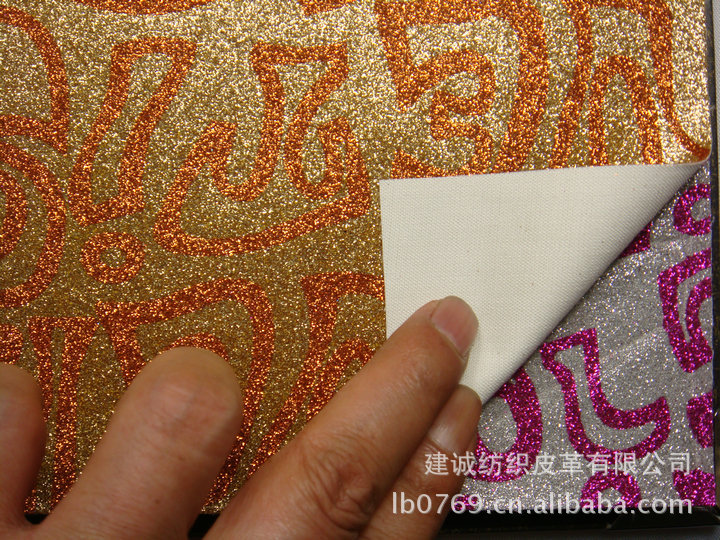 【金葱英文字西方风格蕾射珠光网料混葱酒店鞋