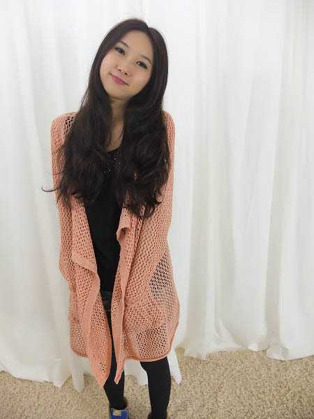 【2012女装新款北欧风情<em>漏孔</em>丝网<em>开衫</em>毛衣11