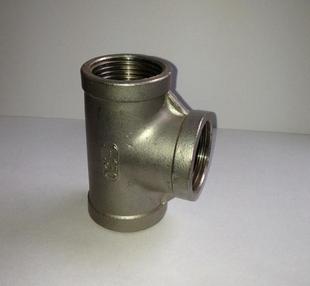 三通-佛山厂价现货批发 不锈钢牙接三通 内丝三