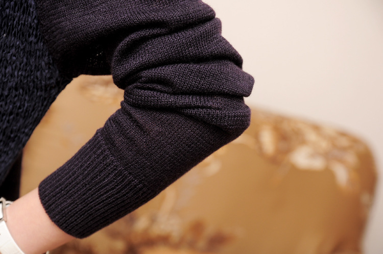 2012秋冬新款<em>前片</em>带子纱长袖短款宽领<em>开衫毛</em>