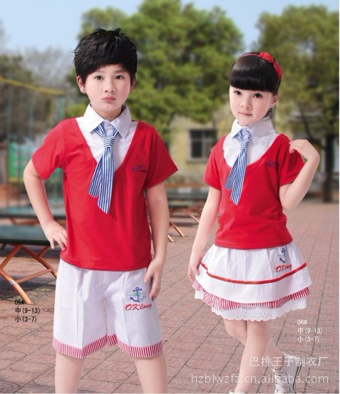 【专业供应幼儿园中小学校服,海军服演出服】