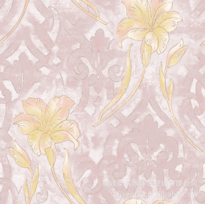圣莉雅环保壁纸 版本朗日 中国墙纸第一品牌-墙