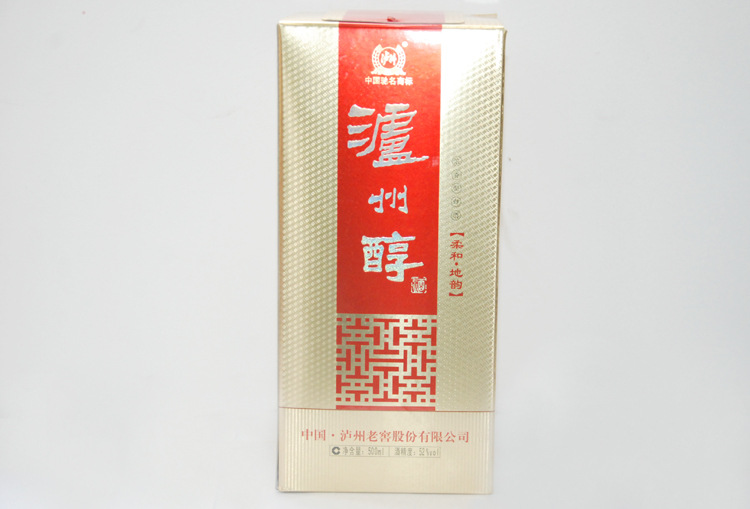 白酒,52,浓香型白酒,泸州醇,泸州醇柔和地韵
