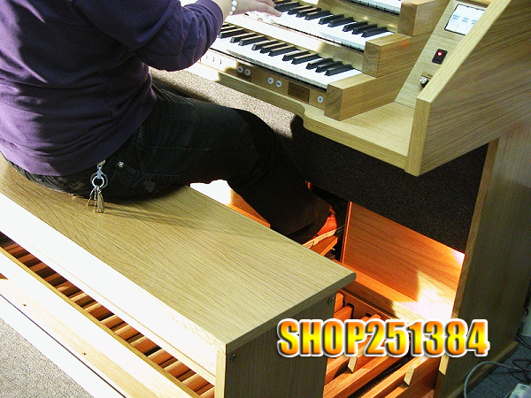 键盘类乐器-德国乐博三排键电子管风琴(巴赫 b