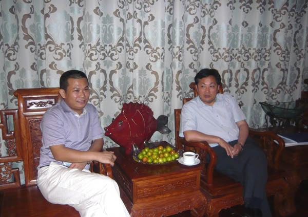 深圳市宝安区水务局领导莅临汇清科技指导调研