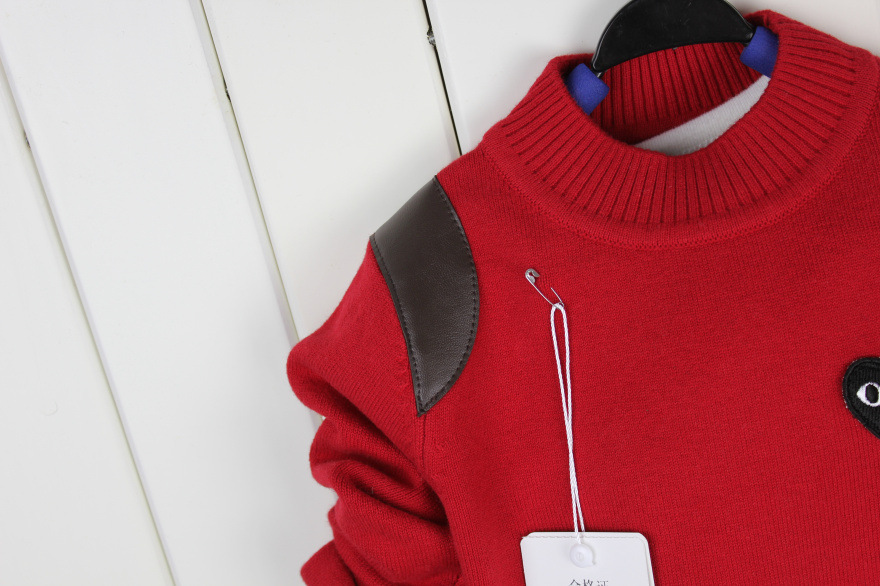 【童装打底衫高<em>低领</em>儿童<em>毛衣针织</em>衫中小童宝宝