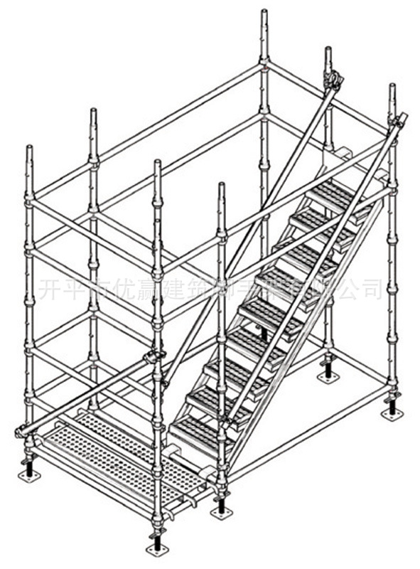 优赢脚手架 厂家供应 碗扣式建筑脚手架(桥梁施工专用)