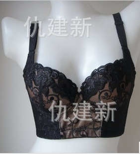 <em>文胸</em>-经典刺绣中长系列调整型<em>文胸 厚杯 小胸</em>选