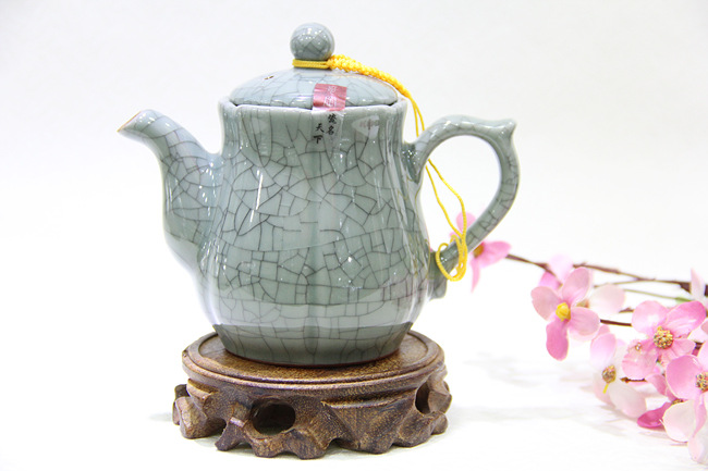 厂家直销 批发哥窑茶具 高档茶具套装 仿古陶瓷茶具