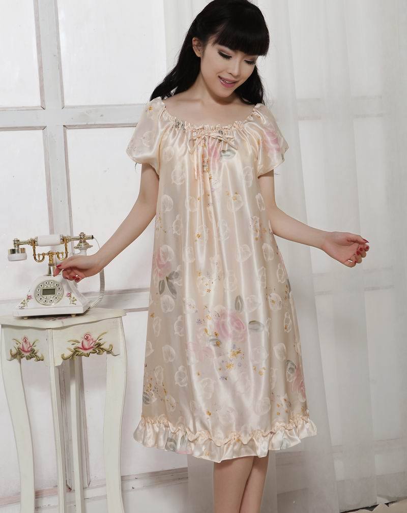 <em>睡衣</em>睡裙/苏州<em>厂家直销</em>2013夏季宽松凉爽/100