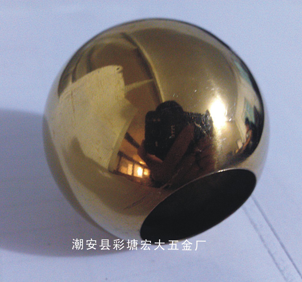 厂家供应不锈钢圆球,不锈钢空心球,装饰球,宏大