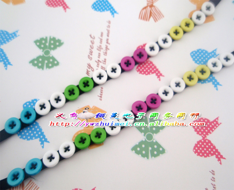 时尚糖果色 可爱<em>纽扣</em>双肩<em>肩带</em> <em>文胸</em>带 <em>纽扣</em>内衣