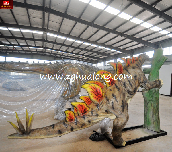 其他模型玩具-仿真恐龙 剑龙推树 dinosaur 装饰