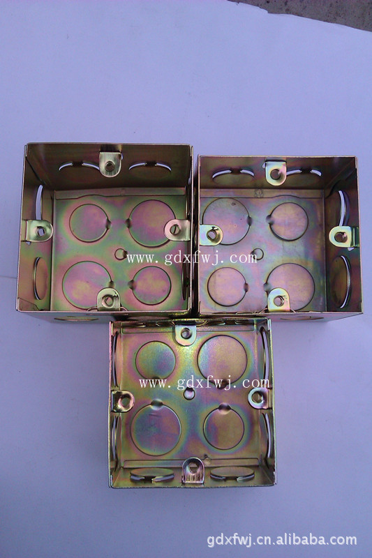 86镀锌铁线盒 铁线盒 86铁线盒 86接线盒 75镀