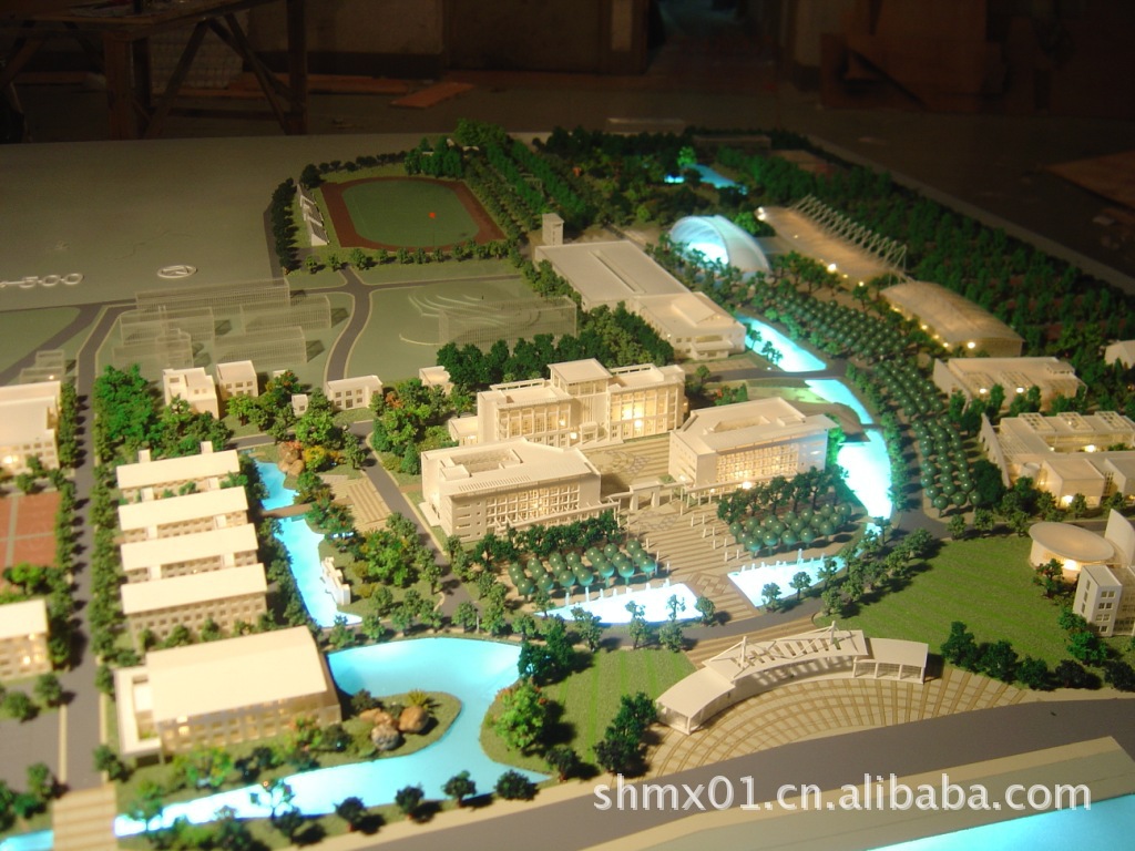 建筑模型 大型沙盘模型 方案模型 (图)