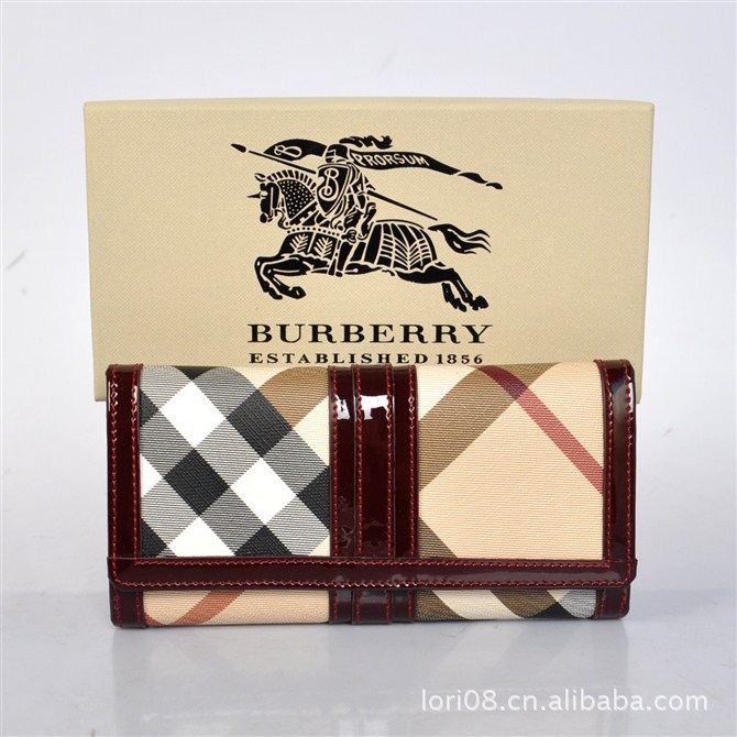 【burberry 巴宝利 经典3折长款女士钱包 定做加工 现货批发】价格,厂家,图片,广告礼品,永丰镇城市春天休闲箱包厂-马可波罗网