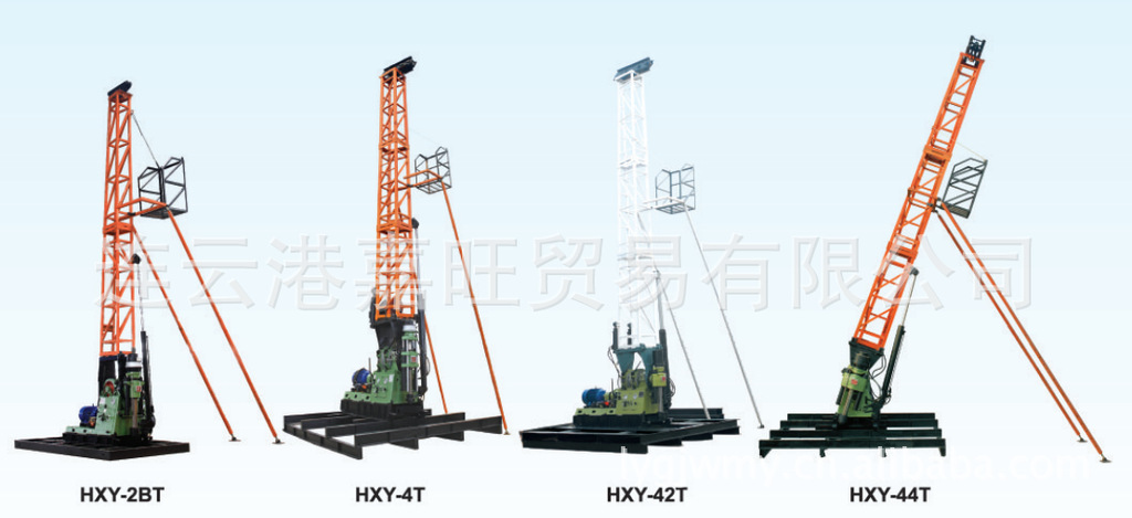 黄海机械hxy-2bt/4t/44t塔机一体型岩心勘探钻机