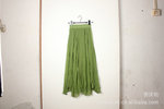 【靚薦】2012淘寶熱銷韓版半身長裙毛呢裙（綠/黃/紅三色入）