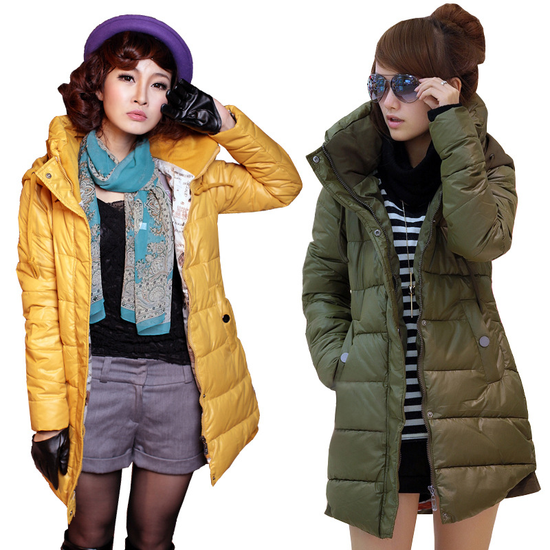 2012新款 <em>女装</em>原单 军绿色军工款加厚<em>雪中飞羽</em>