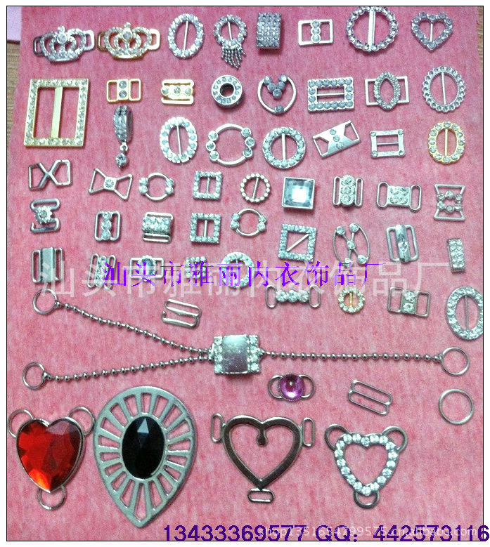 【<em>厂家生产</em>供应内衣<em>文胸</em>电镀吊坠,钻石饰品 合