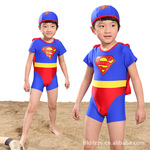 海韻萊爆款超人兒童泳衣男童 連身泳衣防紫外線 遊泳衣沙灘服1805