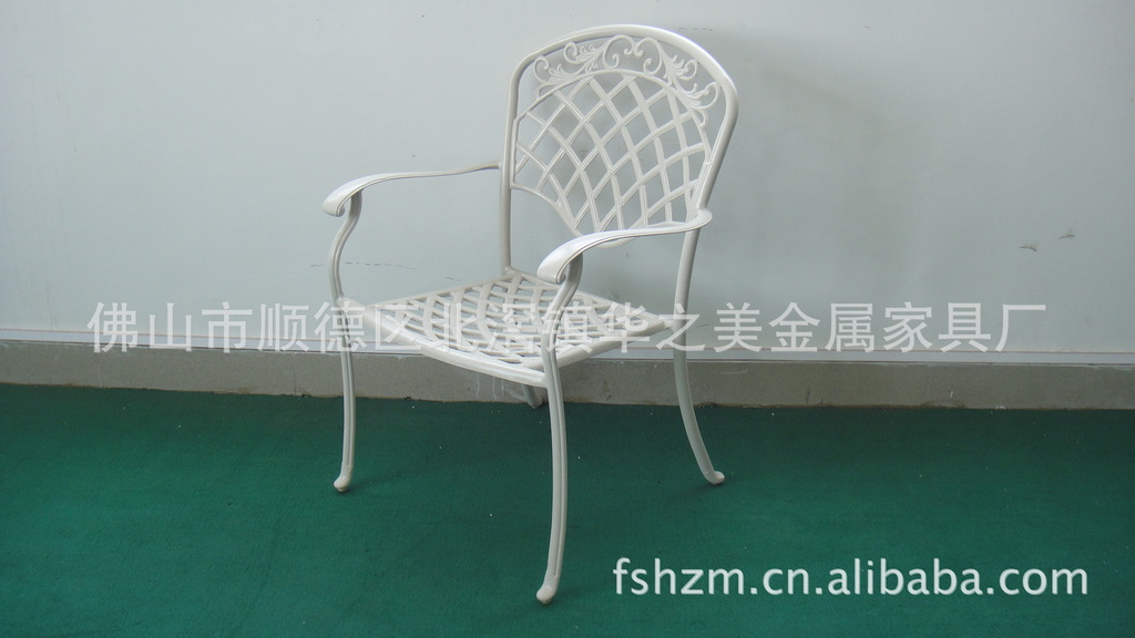 【华之美户外生产各种花园休闲铸铝桌椅系列】