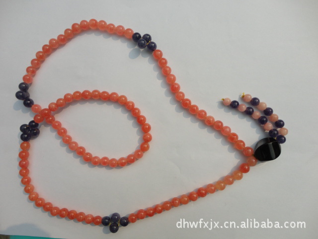 东海沃福新加新天然水晶【加色】<em>橘红色</em>加深紫