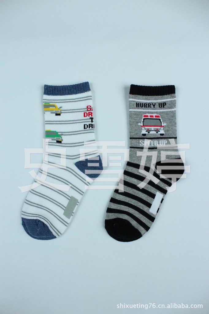 批发日本NISSEN品牌儿童袜子(汽车款B)仅有小