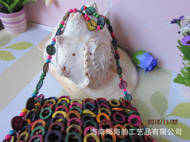 批发采购手机挂件-圆片椰雕手工制作包包系列