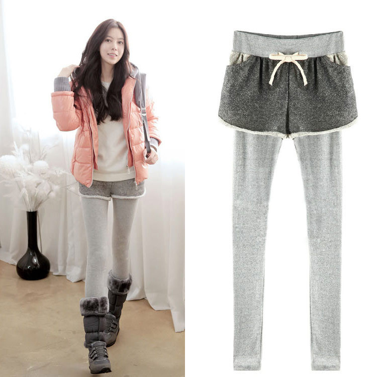 2012俞兆林82037秋冬外穿<em>加厚</em>显瘦<em>打底</em>裤牛