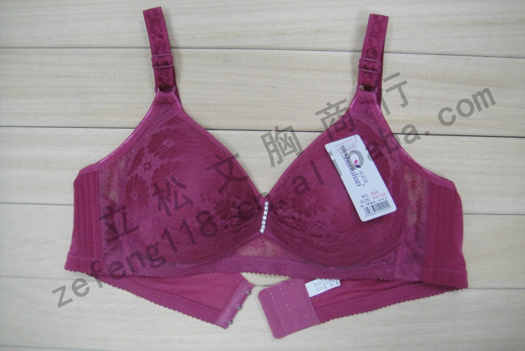 【批发<em>水芙莲</em>无骨系列网纱C罩杯聚拢美背调整