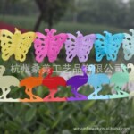 场地布置 拉花 装饰工艺品批发 圣诞工艺品 纸拉花 动物拉花