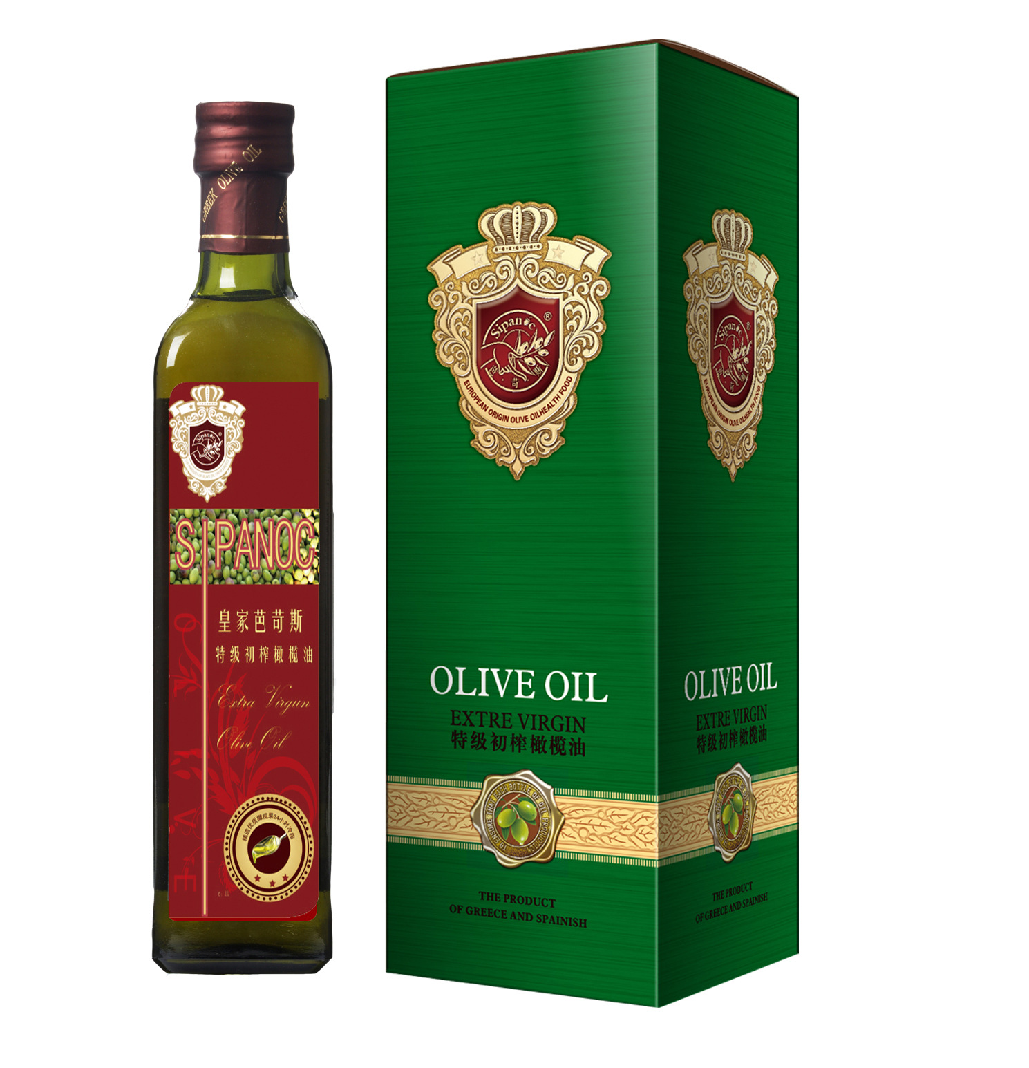 【橄榄油 特级初榨 希腊原装进口 芭苛斯品牌 节