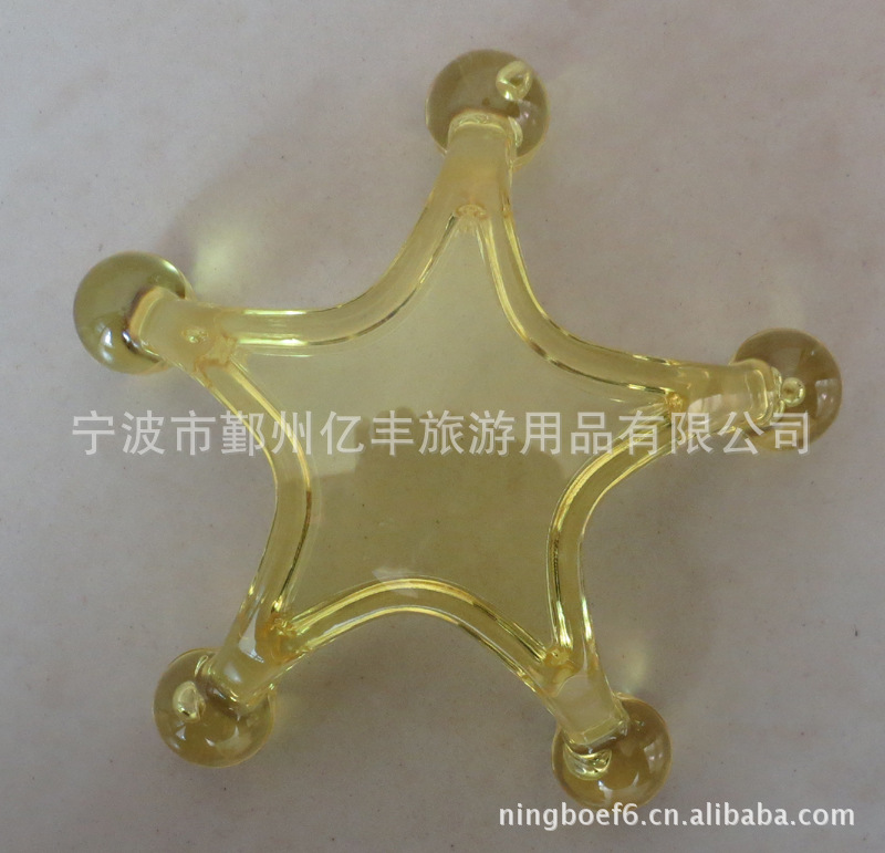 五角星形按摩器 塑料按摩器  Star Plastic massager工廠,批發,進口,代購