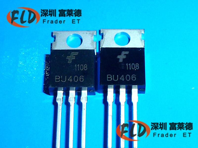 三极管-供应 仙童可控硅 BU406 TO-220