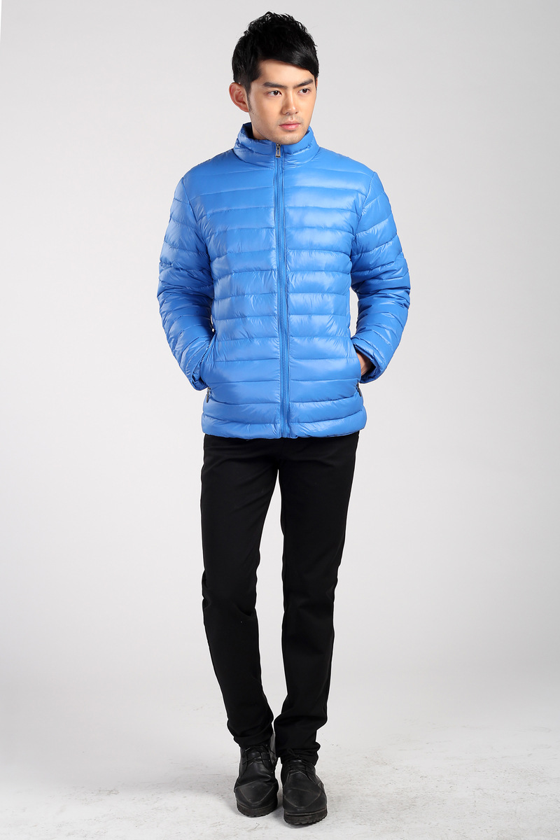 【男士<em>薄款</em>羽绒服<em>男潮</em>2013新款男款秋羽绒外
