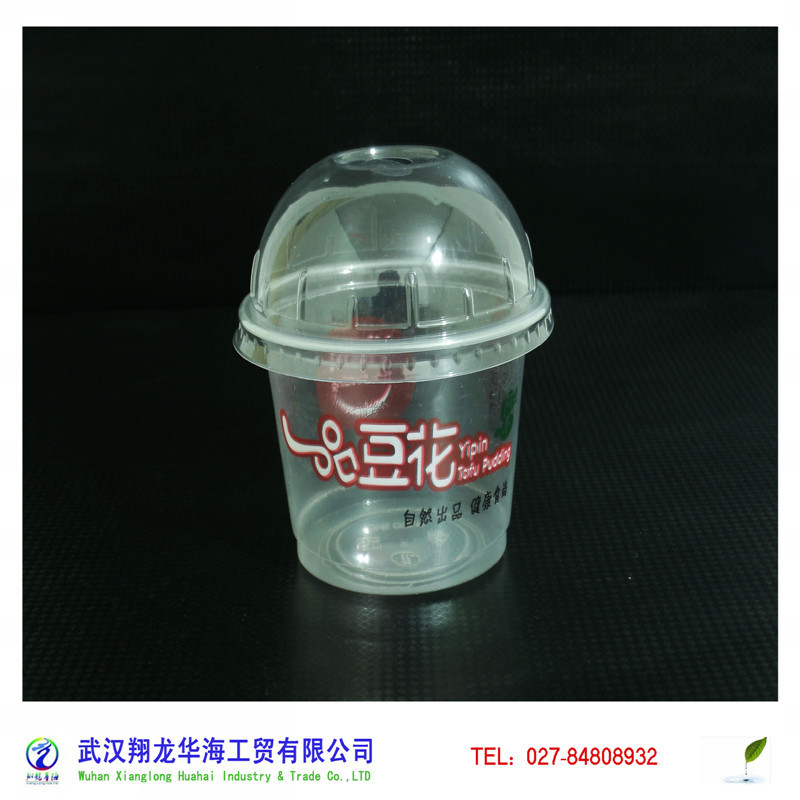 彩印一品豆花广告杯-4