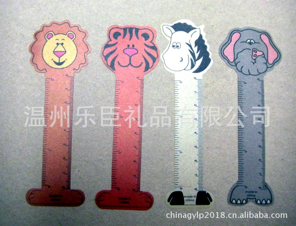优质厂家直供 尺子塑料 尺子厂家 pvc书签尺子批发 尺子书签定做