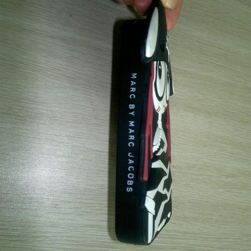 【供应美国MJ海盗苹果4s\/5手机套 海盗丑娃苹