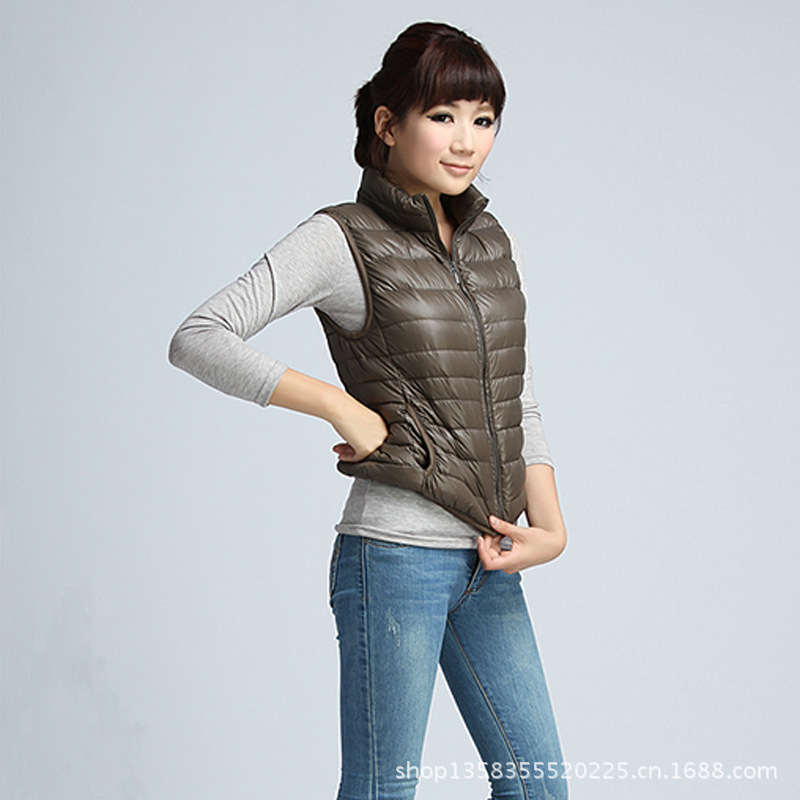 2013新款 <em>优衣库</em>同款 秋<em>冬季</em> <em>女士</em>羽绒服背心 