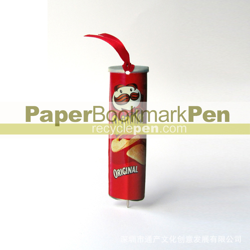 A1 bookmark pen-pringles 26