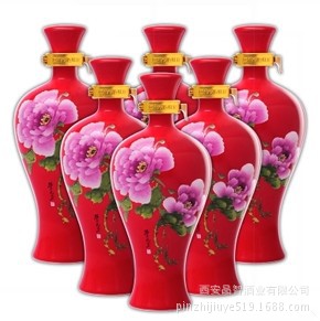 白酒-5年国花瓷西凤酒 西安白酒批发-白酒尽在