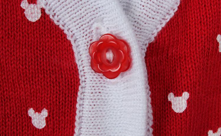 童毛衣-烟台新款<em>儿童</em>毛衣<em>开衫</em> 卡通小熊<em>图案</em>荷